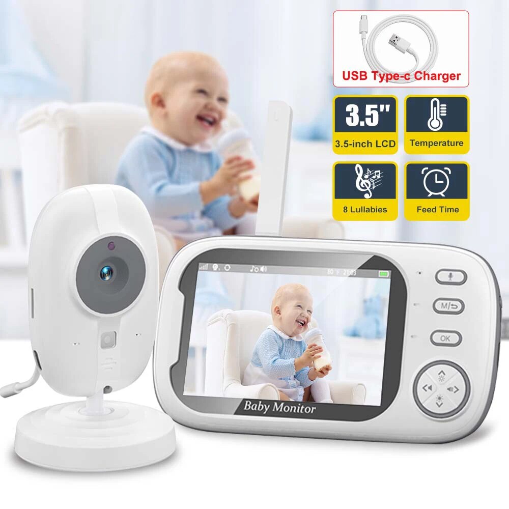 Home Cinema Wireless - Babyphone Vidéo 3.5G avec Vision Nocturne