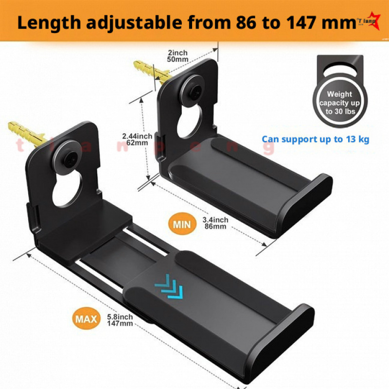 Support mural WYORESY pour bar - Home Cinema Jbl avis et prix