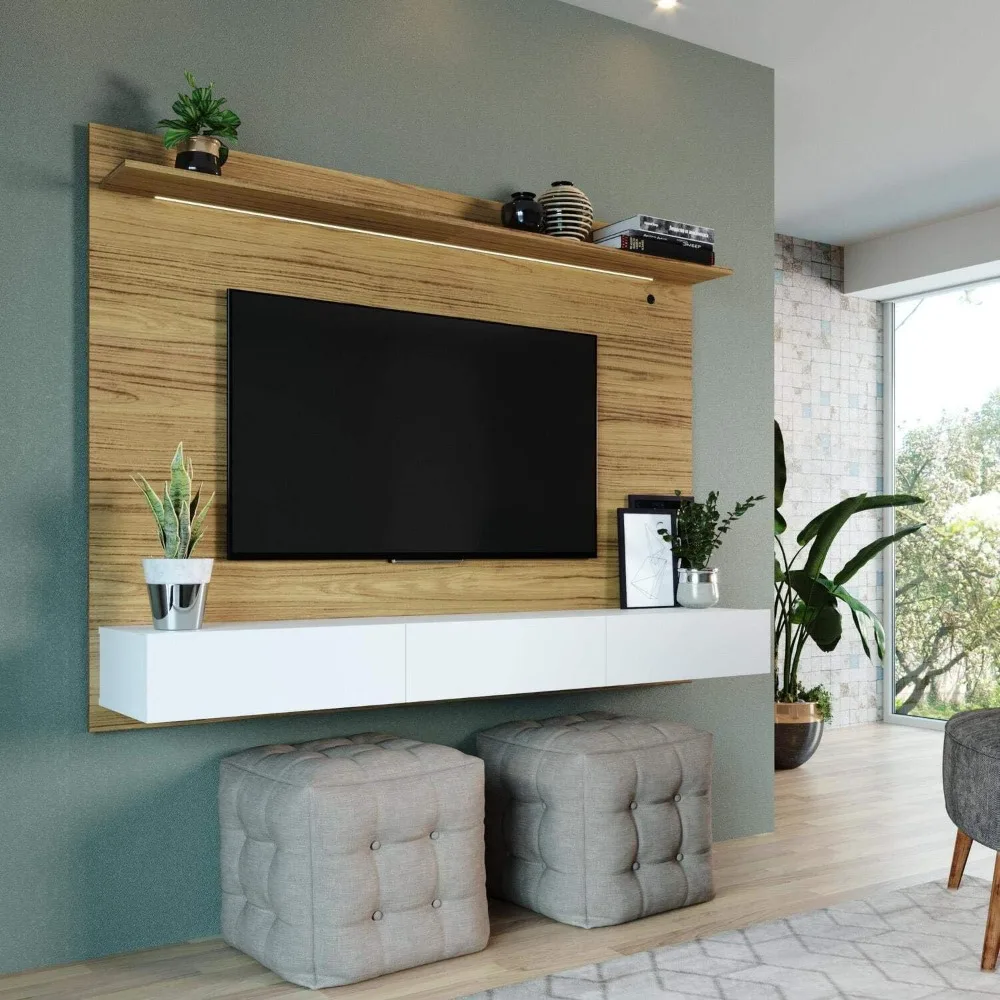 Meuble TV mural moderne, centr - Home Cinema Tv avis et prix